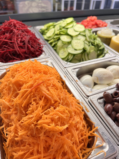 Green box Salad bar